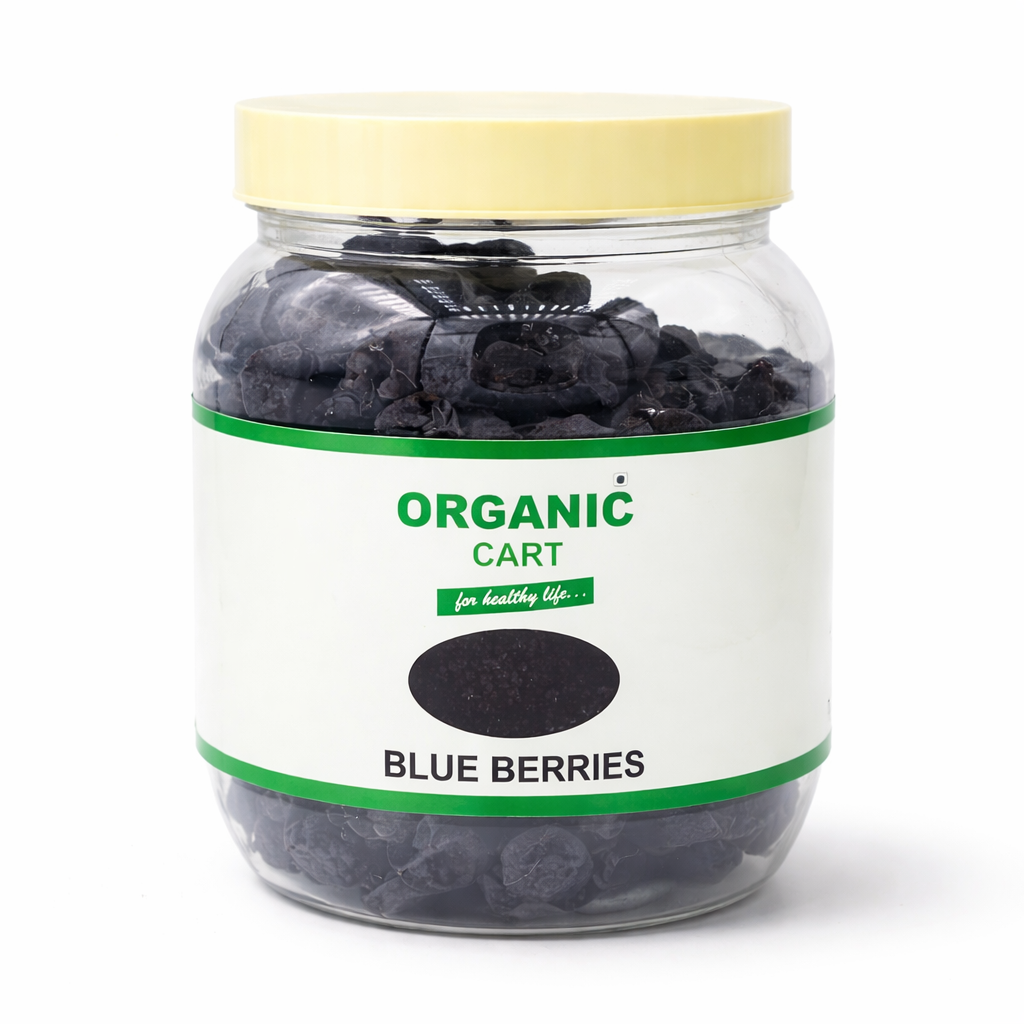 Organic Cart - Dried Blueberries – 250g Premium, naturally sweet and rich in antioxidants
