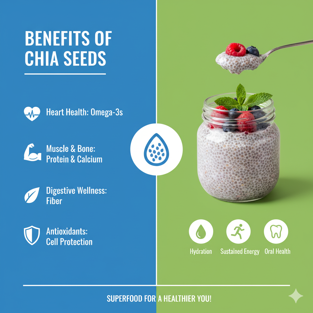 Organic Cart - Chia Seeds – 400g Natural superfood rich in omega-3, protein and fiber