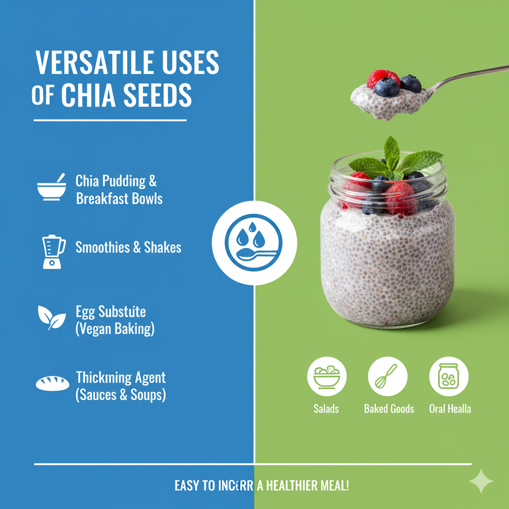 Organic Cart - Chia Seeds – 400g Natural superfood rich in omega-3, protein and fiber