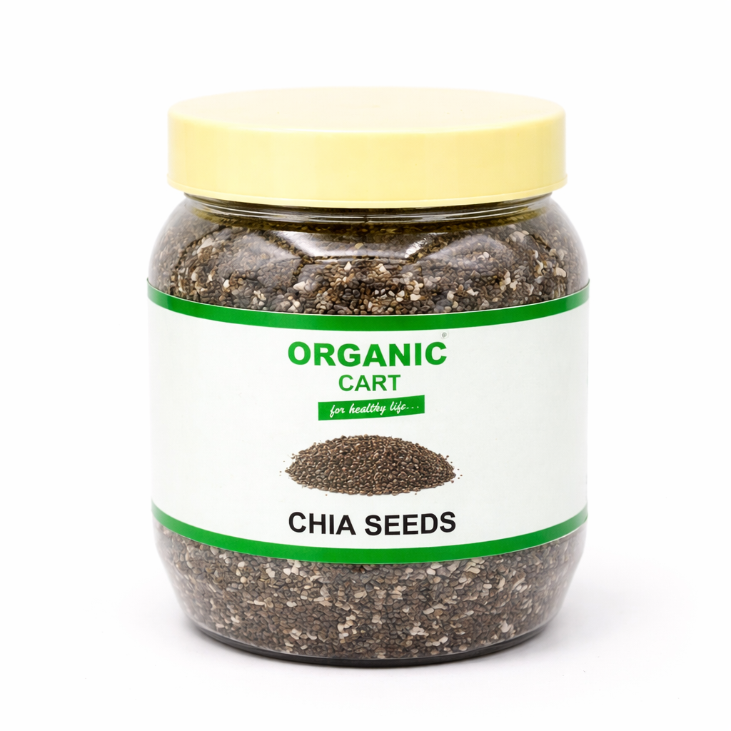 Organic Cart - Chia Seeds – 400g Natural superfood rich in omega-3, protein and fiber