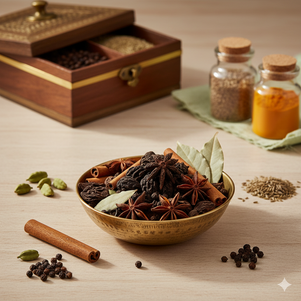 Organic Cart - Garam Masala Whole – 200g Premium whole spice blend for rich aroma and bold flavor