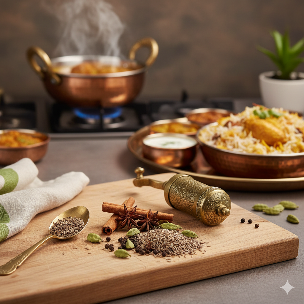 Organic Cart - Garam Masala Whole – 200g Premium whole spice blend for rich aroma and bold flavor