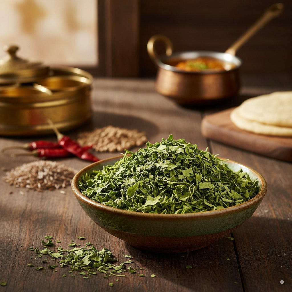 Organic Cart - Kasuri Methi – 50g Premium dried fenugreek leaves for curries and breads