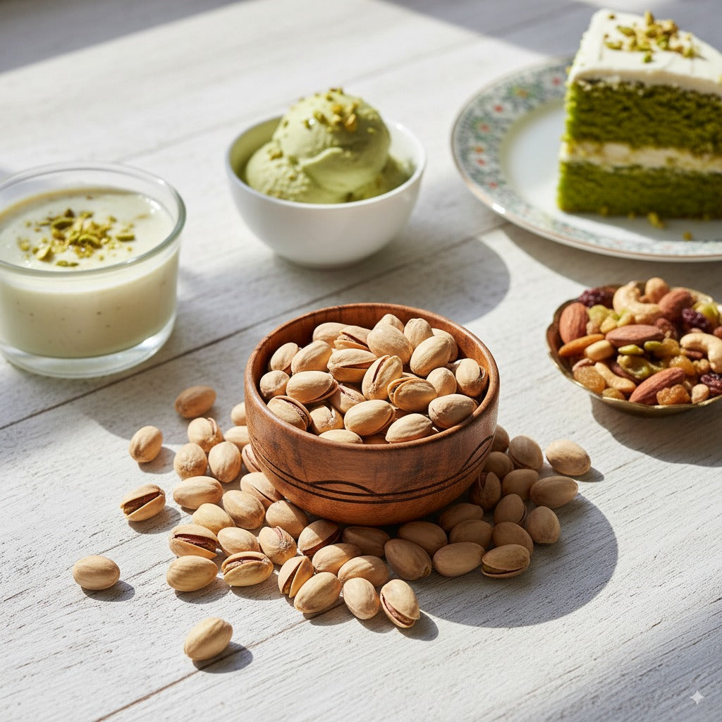 Organic Cart Pista Kernels – 100g Premium handpicked kernels that are rich