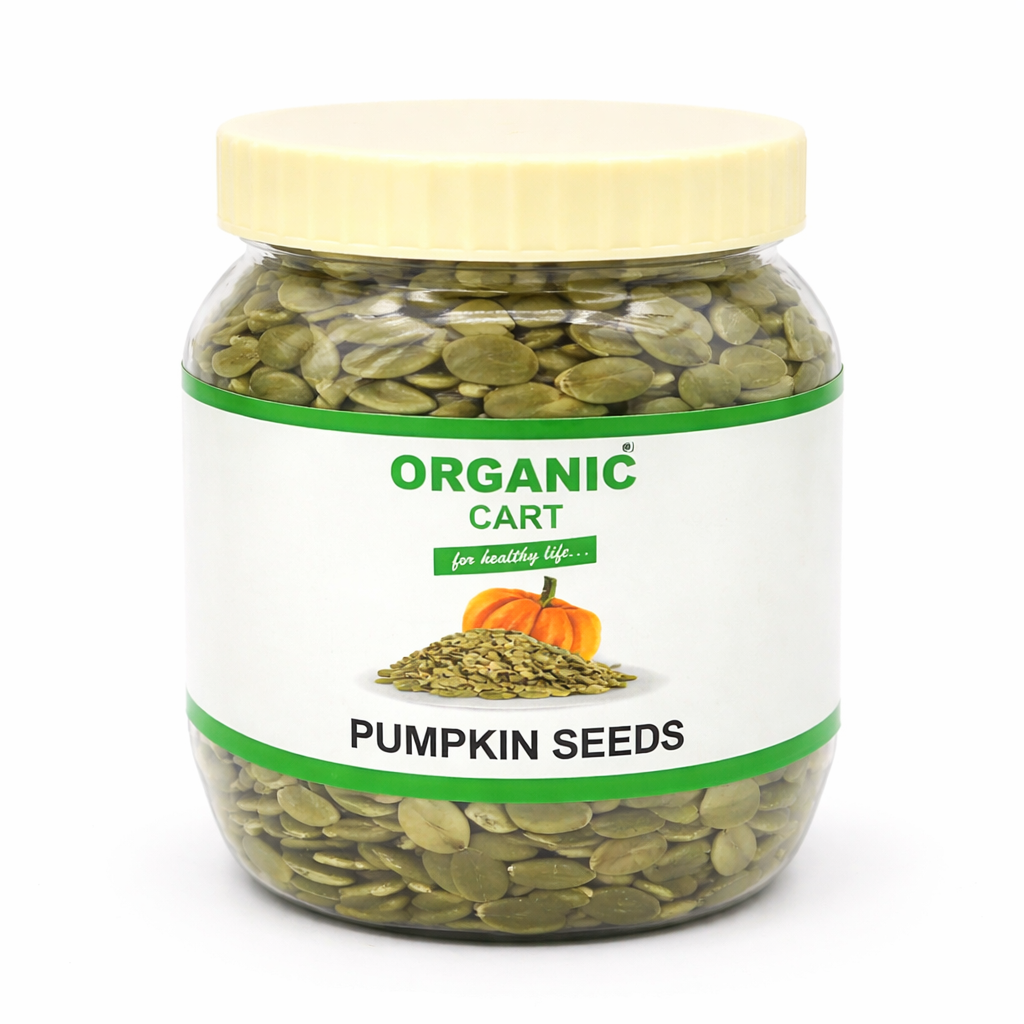 Organic Cart Pumpkin Seeds – 250g Protein, magnesium and zinc rich seeds
