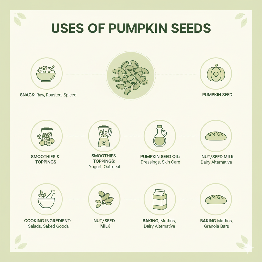 Organic Cart Pumpkin Seeds – 250g Protein, magnesium and zinc rich seeds