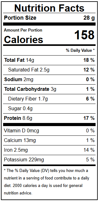 Organic Cart Pumpkin Seeds – 250g Protein, magnesium and zinc rich seeds