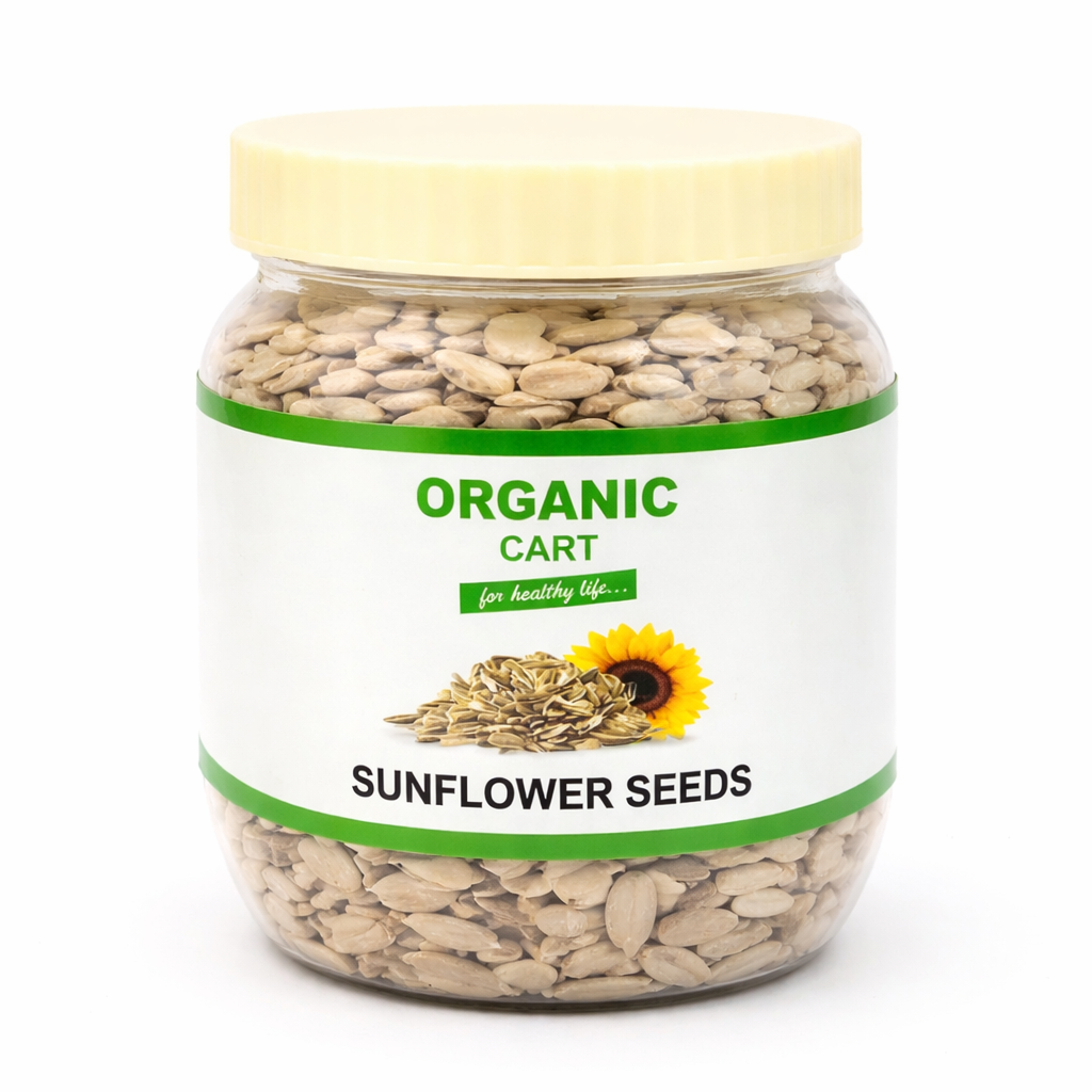 Organic Cart - Sunflower Seeds – 250g Rich in vitamin E, protein and healthy fats