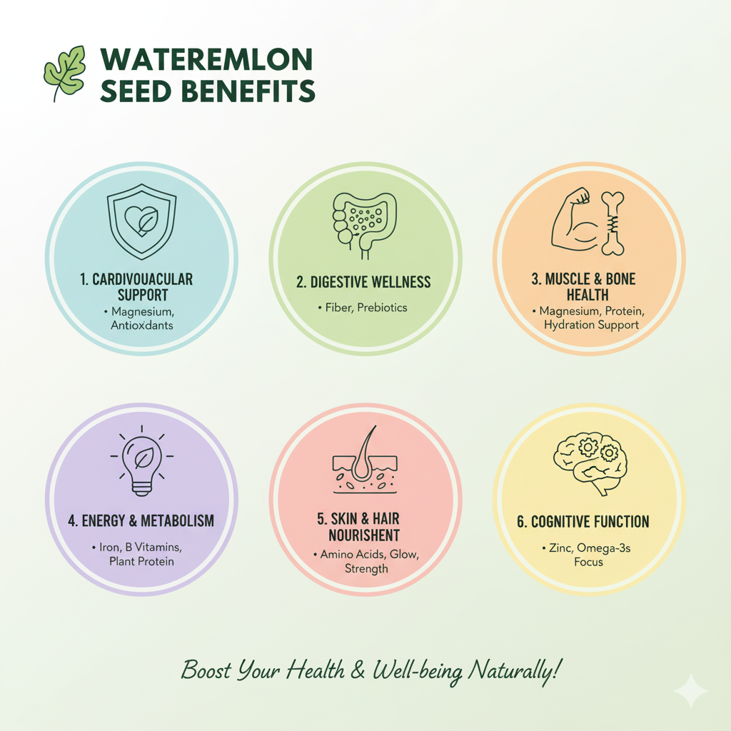 Organic Cart - Watermelon Seeds – 250g Protein rich seeds with magnesium