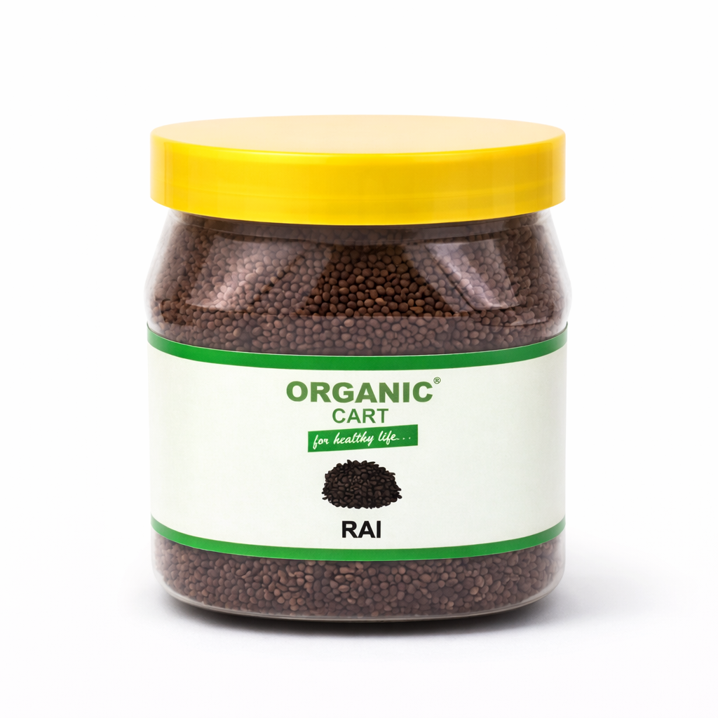 Organic Cart - Rai – 100g Premium small mustard seeds for tempering and pickles